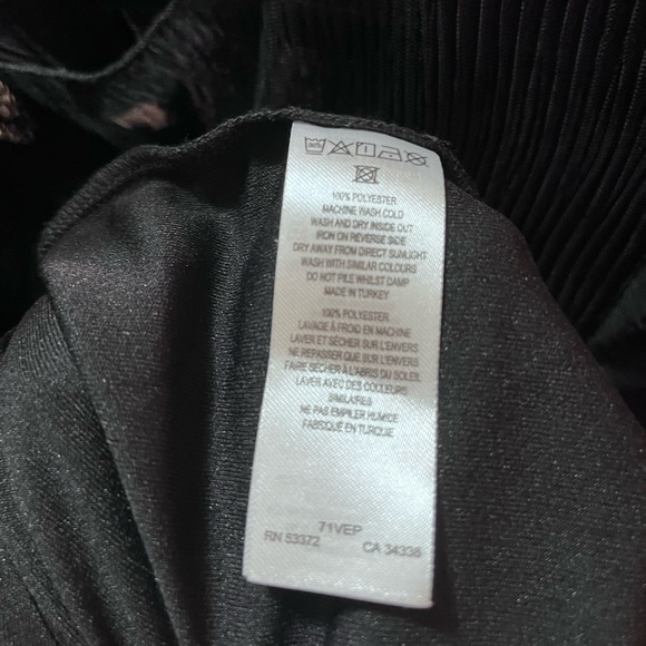 French Connection Black Dress. Size L - Picture 10 of 10